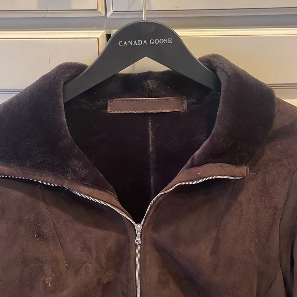 Brand New-Never worn! Rafael Shearling coat - Picture 2 of 5